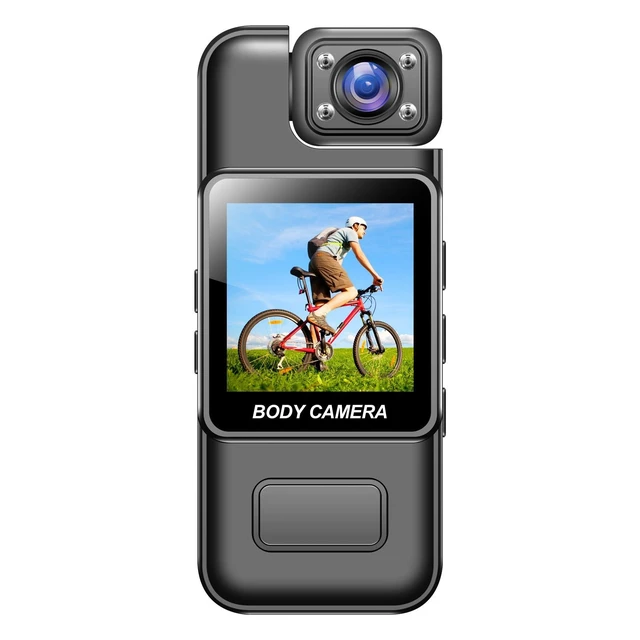 Alt view image 13 of 13 - Mini Thumb Sports Action Camera 4K HD, Body Camera, Back Clip, 1000mAh Battery, 7H Recording, Motion Detection