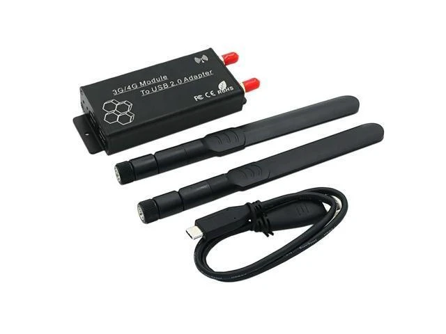 Alt view image 2 of 2 - Mini PCI-E to USB 2.0(TYPE C) Adapter with SIM Card Slot and Auxiliary Power Interface for WWAN/LTE Module-AB01