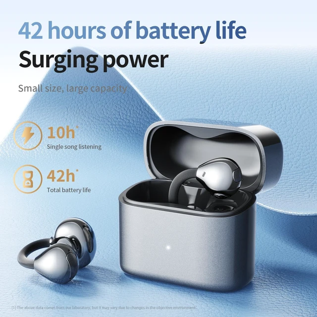 Alt view image 9 of 10 - M173 Clip-On Bluetooth Headset Open-Ear Sports Headphones, Cross-Border Bestseller, High-Quality Sound, Bluetooth 6.0