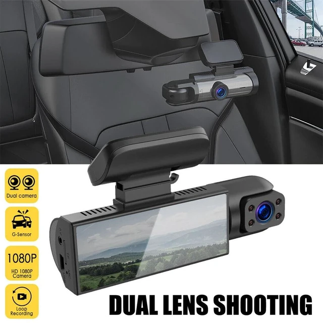 Alt view image 10 of 14 - Dual Lens WiFi Dash Camera Front & Rear Recording, HD 1080P Car Recorder, Loop Recording, G-Sensor