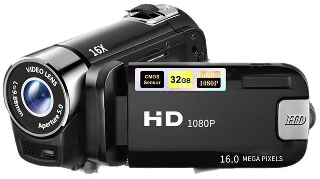 Alt view image 8 of 14 - DV90 16MP Digital Camera Handheld Camcorder for Photo & Video Recording