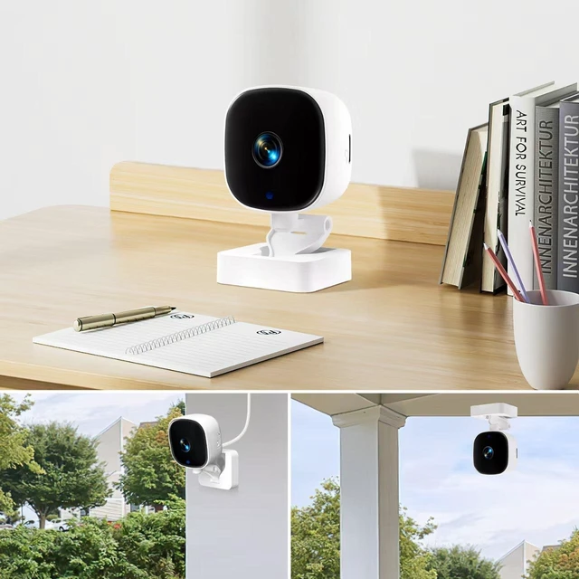 Alt view image 9 of 12 - Wireless WiFi HD Card Camera Mobile Remote Monitoring, Motion Detection, Night Vision, TF Card Storage, Home Window Security