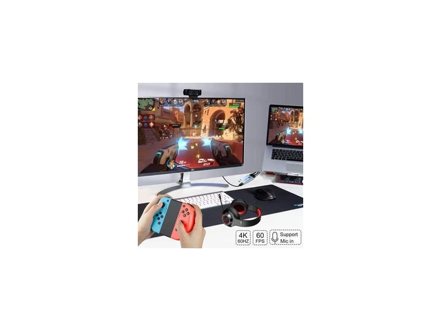 Alt view image 10 of 14 - 4K Audio Video Capture Card USB 3.0 HDMI Video Capture Device Full HD 1080P for Game Recording Live Streaming Broadcasting eokCXOY