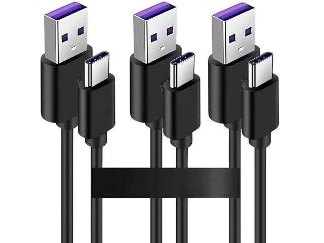 Alt view image 2 of 2 - FOR 3pcs/lot 1m USB Type C Fast Charging Cable 5A Safe Fast Charge Code USB C Cable for Note 20 10 9 8 S8 S9 S10 10