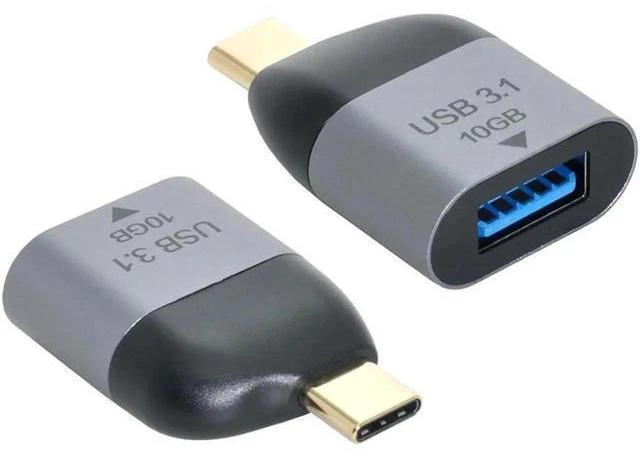 Alt view image 4 of 6 - USB-C OTG Adapter USB 3.0 Type A Female to Type C USB 3.1 Male Host OTG Data 10Gbps Adapter for Laptop & Phone