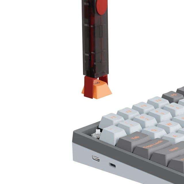 Alt view image 9 of 12 - Twins Switch Puller Keycap Puller, DIY Tool Easily Remove and Replace Gaming Keyboard Switches and Keycaps Integrated for Mechanical Keyboard