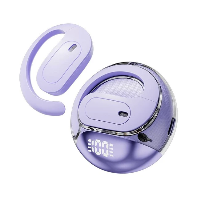Alt view image 5 of 8 - M112 AI Translation Bestseller Transparent OWS Over-Ear Bluetooth Headset Coconut Ball Design, High-Quality Sound, Bluetooth 5.4
