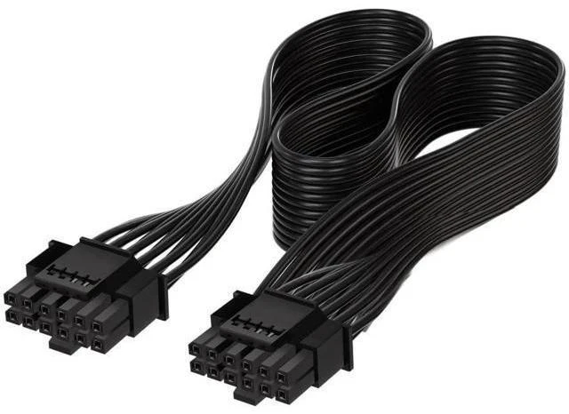 Alt view image 8 of 14 - ATX3.0 PCI-E 5.0 Power Modular 12VHPWR Cable 16Pin to 16Pin for 3080 3090TI 4080 4090 PSU 12+4Pin Graphics Card