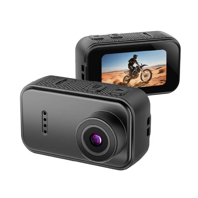 Alt view image 5 of 8 - F2 Thumb-Sized Wearable Camera, 1080P HD Body Cam with Magnetic Pendant 1.47" IPS Screen, 130° Wide Angle, 128GB Max, Type-C For Pet, Cycling, Motorcycle, Security, Delivery, Courier