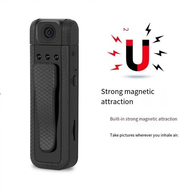 Alt view image 7 of 8 - E20 Body Camera HD Recording, Voice Recorder, Outdoor Sports, Chest Camera, 6-LED Infrared Night Vision, All-in-One