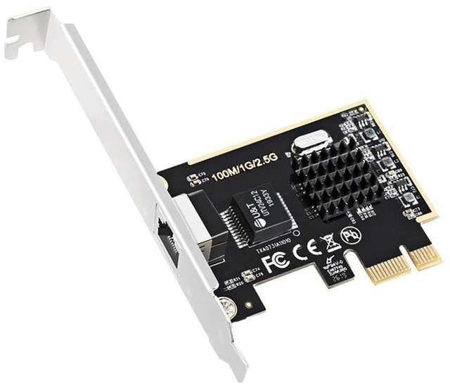 Alt view image 9 of 14 - 2.5GBase-T PCIe Network Adapter with 1 Port 2500/1000/100Mbps PCI Express Gigabit Ethernet Card RJ45 LAN Controller Support Windows Server/Windows/Linux RTL8152 Chipset Standard and Low-Profile Bracke