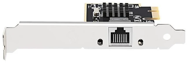Alt view image 11 of 14 - 2.5GBase-T PCIe Network Adapter with 1 Port 2500/1000/100Mbps PCI Express Gigabit Ethernet Card RJ45 LAN Controller Support Windows Server/Windows/Linux RTL8152 Chipset Standard and Low-Profile Bracke