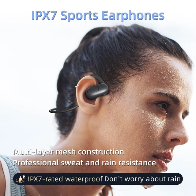 Alt view image 7 of 10 - F25A Neckband Bluetooth Headset High-End Design, 12H Battery, Open-Ear, IP67 Waterproof, Magnetic Charging, Bluetooth 6.0