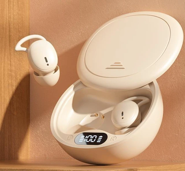 Alt view image 7 of 8 - M73 Sliding Cover Bluetooth Headset In-Ear Noise Cancelling, High-Quality Sound, Side-Sleep Comfort, Mini Design, Bluetooth 5.4