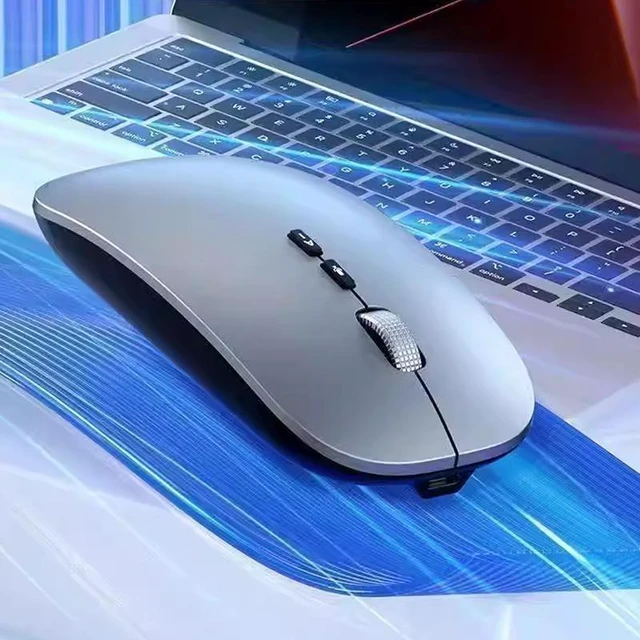 Alt view image 10 of 10 - V11 AI Wireless Mouse Voice Input, Smart Writing, PPT Control, Table Editing, Silent Click for Office - Silver