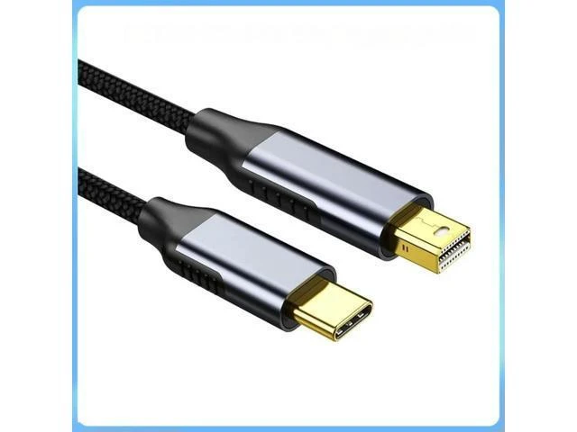 Alt view image 2 of 2 - FOR 8K USB C to Mini Displayport Cable Adapter for Book Air Pro Type C to Mini DP Display Port Video