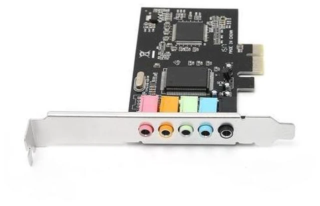 Alt view image 14 of 14 - Vszerda PCIE Sound Card, 6channel Stereo Desktop Sound Card, 3D Stereo PCIe Audio Card,suitable for 7/Vista/XP 32/64bit PC computers