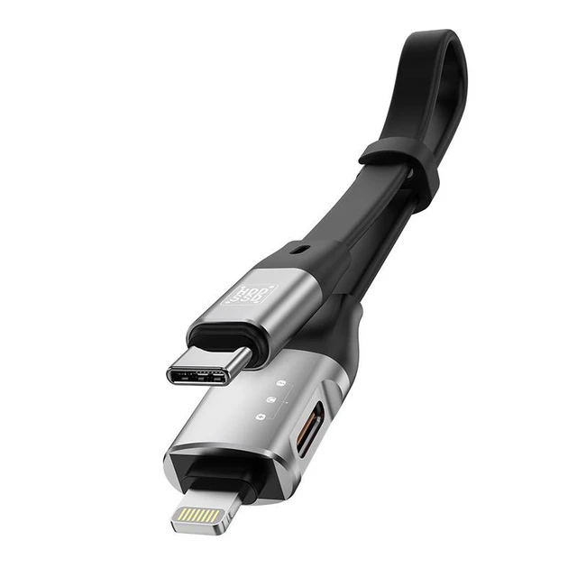 Alt view image 6 of 10 - Type-C to Lightning OTG Audio & Data Adapter Connect USB-C DAC, Flash Drive, or Digital Headset to iPhone/iPad, 480Mbps Data Transfer, Plug-and-Play for Music Production/File Transfer