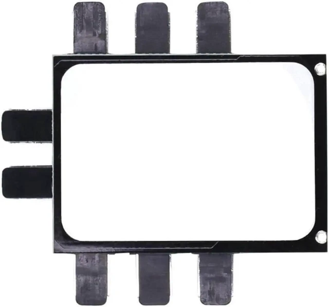 Alt view image 8 of 9 - Fan 1-to-8 Channel Turn High Low Speed Adapter D Type 4 Pin Molex to 8-port 3 Pin Fan HUB Expansion Card Black