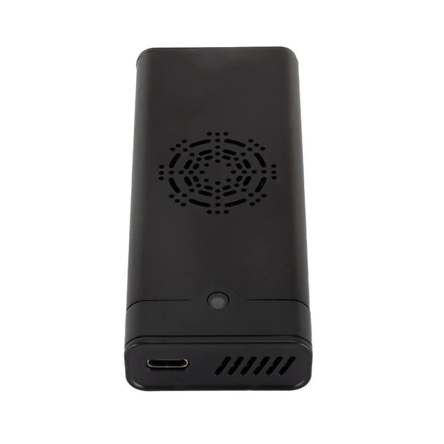 Alt view image 5 of 5 - Dual Protocol M.2 SSD Enclosure 10/20Gbps Aluminum Alloy External Case with Cooling Fan, Supports NVMe & SATA SSDs, Tool-Free Installation for 2230/2242/2260/2280