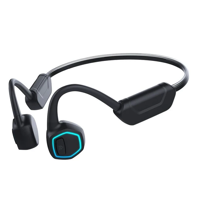 Alt view image 6 of 8 - X15 True Bone Conduction Headphones, 32GB Built-in MP3 Memory, IPX8 Waterproof for Swimming, 8H Long Battery Life, 200mAh, Magnetic Charging, Open Ear Sports Headset for Running Night Run Cycling Du
