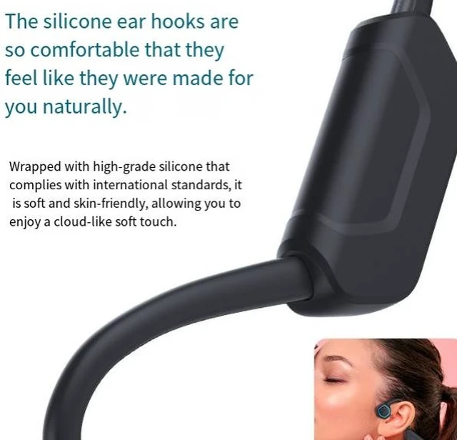 Alt view image 8 of 8 - X15 True Bone Conduction Headphones, 32GB Built-in MP3 Memory, IPX8 Waterproof for Swimming, 8H Long Battery Life, 200mAh, Magnetic Charging, Open Ear Sports Headset for Running Night Run Cycling Du