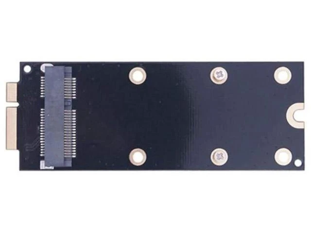 Alt view image 8 of 10 - mSATA Mini PCIe SATA SSD to 7+17Pin Adapter Card, 2012 MacBook Proprietary SSD Converter Compatible with A1425 A1398 MC975 MC976