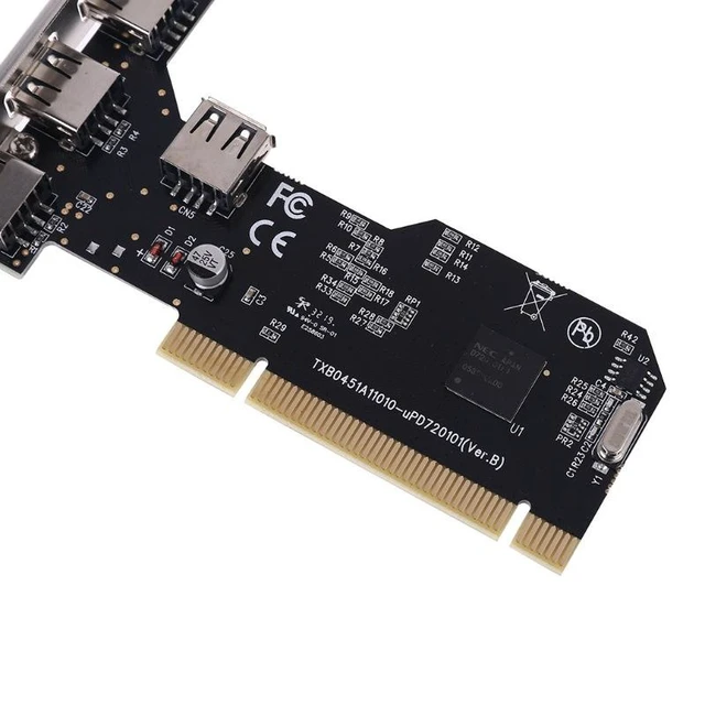 Alt view image 10 of 14 - PCI to 5-Port USB 2.0 Expansion Card USB 3.0 / 2.0 Desktop Adapter, NEC Chipset, 5 x USB 2.0 Ports, Internal PCI Controller Card for PC Upgrade