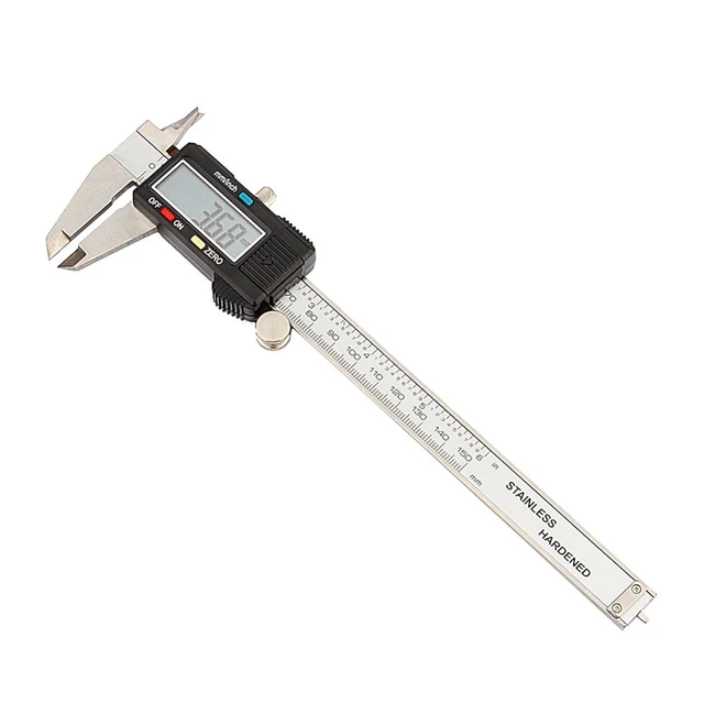 Alt view image 8 of 14 - 8 Inch Digital Caliper Micrometer Stainless Steel Digital Vernier Electronic Depth Gauge Measuring Tools 0-200mm