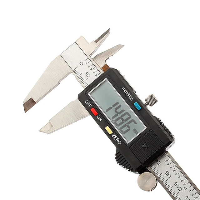 Alt view image 11 of 14 - 8 Inch Digital Caliper Micrometer Stainless Steel Digital Vernier Electronic Depth Gauge Measuring Tools 0-200mm