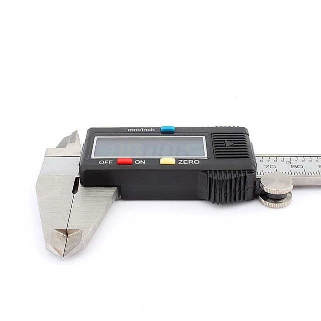 Alt view image 10 of 14 - 8 Inch Digital Caliper Micrometer Stainless Steel Digital Vernier Electronic Depth Gauge Measuring Tools 0-200mm