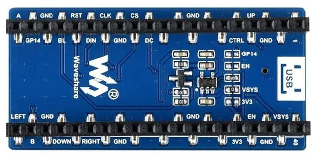 Alt view image 9 of 14 - 1.14inch LCD Display Module for Raspberry Pi Pico 65K RGB Colors 240×135 Pixels with SPI Interface Embedded ST7789 Driver Using SPI Bus IPS Screen