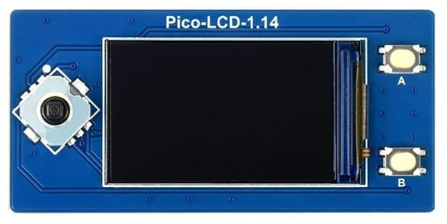 Alt view image 8 of 14 - 1.14inch LCD Display Module for Raspberry Pi Pico 65K RGB Colors 240×135 Pixels with SPI Interface Embedded ST7789 Driver Using SPI Bus IPS Screen