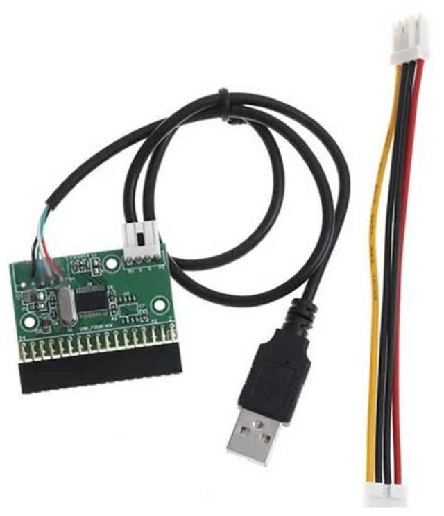 Alt view image 3 of 3 - 1pc 3.5" Floppy Drive Connector 34 PIN 34P To USB Cable Adapter PCB Board