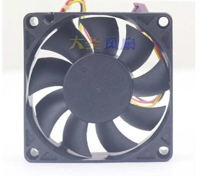 Alt view image 6 of 8 - For everflow R127015BU DC 12V 0.30Amp 7015 7CM computer pc chassis Cooling Fan