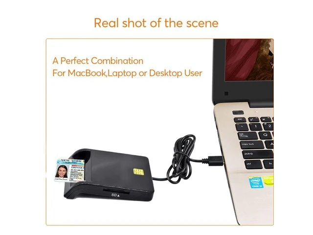 Alt view image 9 of 10 - X02 USB SIM Smart Card Reader For Bank Card IC/ID EMV SD TF MMC Cardreaders USB-CCID ISO 7816 for Windows 7 8 10 Linux OS