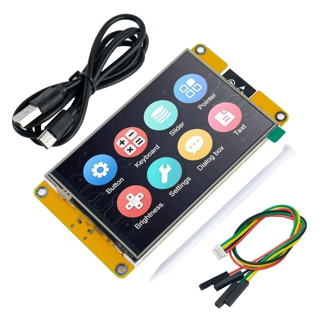 Alt view image 6 of 10 - Hosyond 4.0'' 320x480 Touch Screen with ESP32-32E ESP32 Display with WiFi+BT, ST7796S Driver LCD TFT Screen Module for Arduino IoT