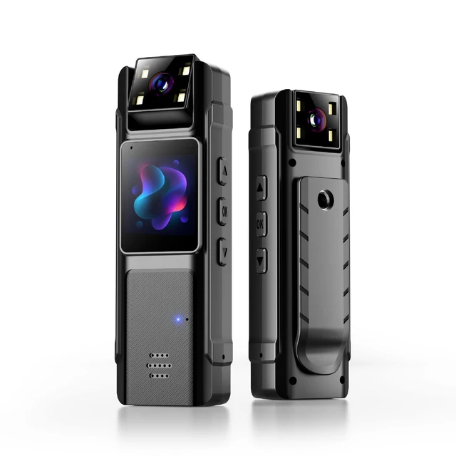 Alt view image 5 of 8 - Portable Body Camera, 1080P HD WiFi Law Enforcement Recorder with Back Clip 1.3" IPS Display, 130° Wide Angle, 800mAh Battery, 128GB Max, Type-C For Security, Police, Outdoor Activities