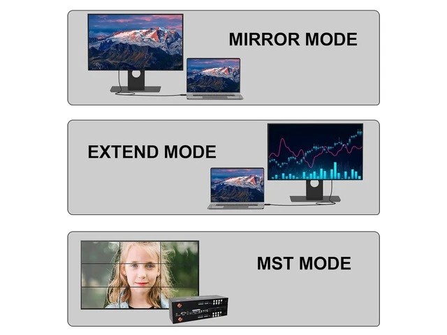 Alt view image 12 of 14 - DisplayPort to VGA Cable 6 Ft 2-Pack Display Port DP to VGA Adapter Cord Male to Male HD Video 1080P for Computer Monitor TV Projector