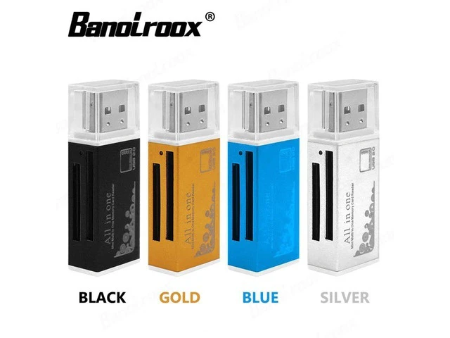 Alt view image 7 of 10 - colorful 4 in 1 Memory-Card-Reader for Memory Stick Pro Duo Micro SD/T-Flash/M2/MS flash usb memory card reader sd adapter