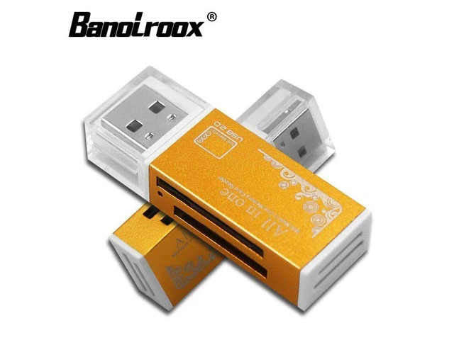 Alt view image 9 of 10 - colorful 4 in 1 Memory-Card-Reader for Memory Stick Pro Duo Micro SD/T-Flash/M2/MS flash usb memory card reader sd adapter