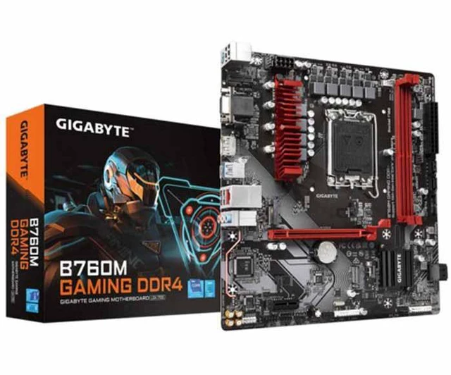 Alt view image 17 of 20 - GIGABYTE B760M GAMING DDR4 Motherboard(Intel®LGA 1700/Smart Fan 6/Q-Flash Plus/rear USB-C® 5Gb/s, DP, HDMI, D-Sub interface)