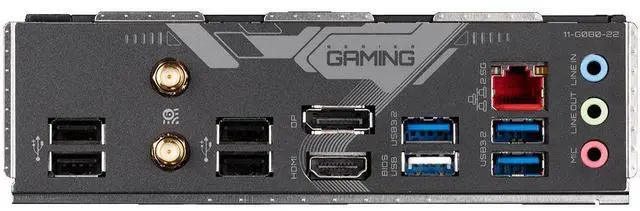 Alt view image 17 of 18 - GIGABYTE B760M GAMING X AX DDR5 (LGA 1700 Intel B760 M-ATX Motherboard with DDR5, Dual M.2, PCIe 4.0, Front USB 3.2 Gen 2 Type-C, 2.5GbE LAN, Q-Flash Plus, PCIe EZ-Latch)