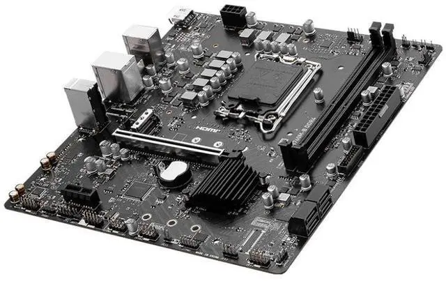 Alt view image 9 of 10 - MSI B760M-B DDR4 motherboard Supports 12th/13th/14th Gen Intel® Core Processors, Pentium® Gold and Celeron® Processors (LGA 1700)