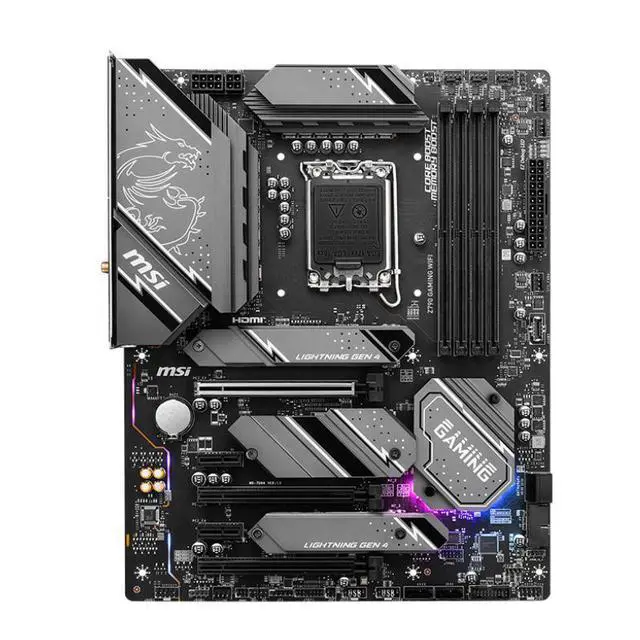Alt view image 7 of 10 - MSI Z790 GAMING WIFI D5 (LGA1700,DDR5, DrMOS 12+1+1 Enhanced Power Design ,PCIe 4.0, 3x M.2, 2.5Gbps LAN, Front USB 3.2 Gen2 Type-C, Wi-Fi 6E, ATX)