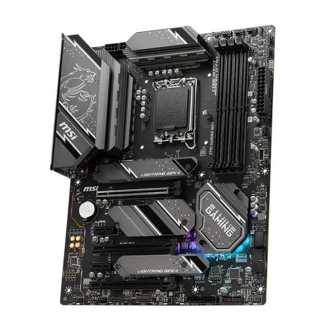Alt view image 8 of 10 - MSI Z790 GAMING WIFI D5 (LGA1700,DDR5, DrMOS 12+1+1 Enhanced Power Design ,PCIe 4.0, 3x M.2, 2.5Gbps LAN, Front USB 3.2 Gen2 Type-C, Wi-Fi 6E, ATX)
