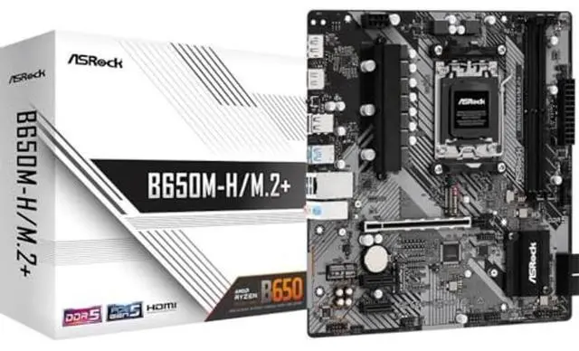 Alt view image 6 of 10 - ASRock B650M-H/M.2+