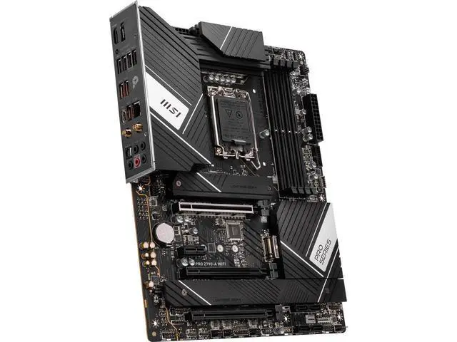 Alt view image 9 of 10 - MSI PRO Z790-A WIFI LGA 1700 Intel Z790 SATA 6Gb/s DDR5 ATX Motherboard