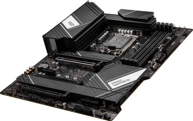 Alt view image 9 of 11 - MSI PRO Z790-A WIFI DDR4 LGA 1700 Intel Z790 SATA 6Gb/s DDR4 ATX Motherboard