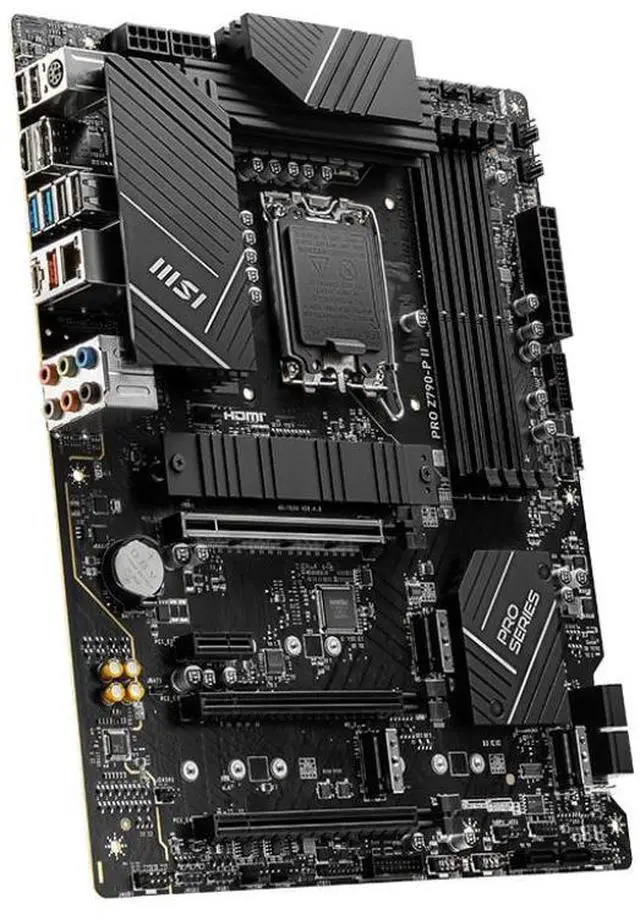 Alt view image 8 of 10 - MSI PRO Z790-P II DDR5 LGA 1700 Intel Z790 SATA 6Gb/s DDR4 ATX Motherboard